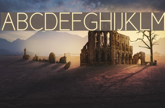 Cicle Fina Font examples