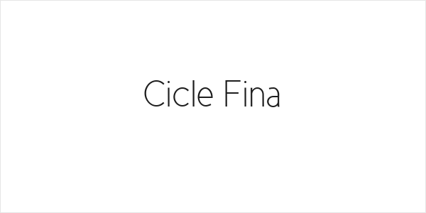 Cicle Fina Logo