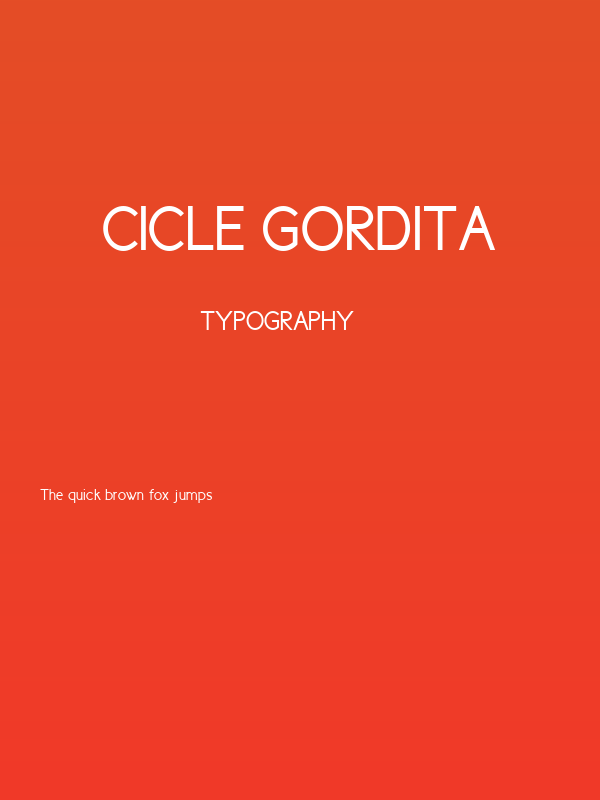 Cicle Gordita Poster