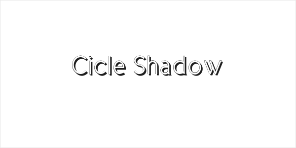 Cicle Shadow Logo