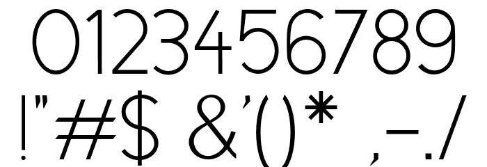 CicleFina Font OTHER CHARS