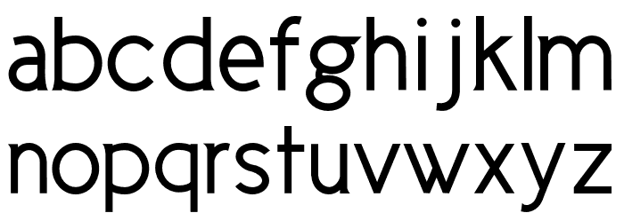 CicleGordita Font LOWERCASE