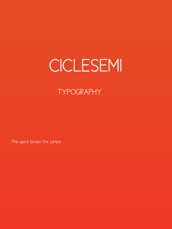 CicleSemi Poster