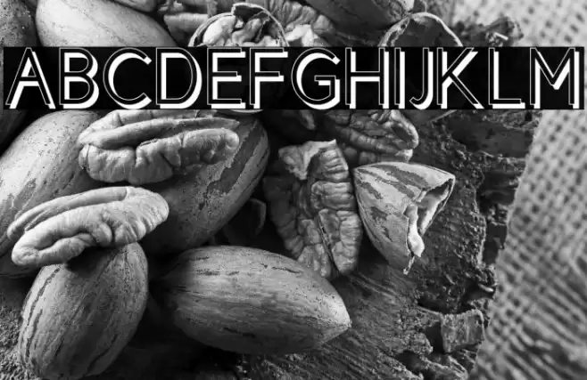 CicleShadow Font examples