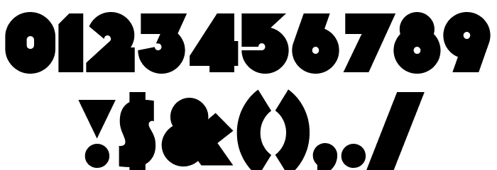 Ciclope Black Black Font OTHER CHARS