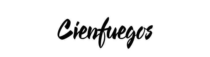 Cienfuegos फ़ॉन्ट