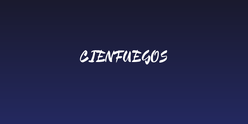 Cienfuegos Social Header