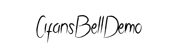 Cifans Bell Demo  font caratteri gratis