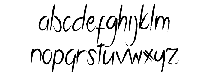 Cifans Bell Demo Font LOWERCASE