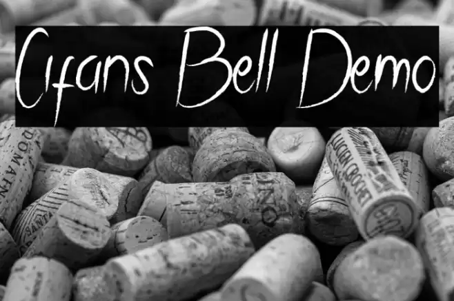 Cifans Bell Demo Font examples