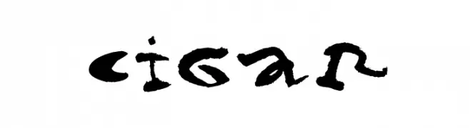 Cigar  免费字体下载