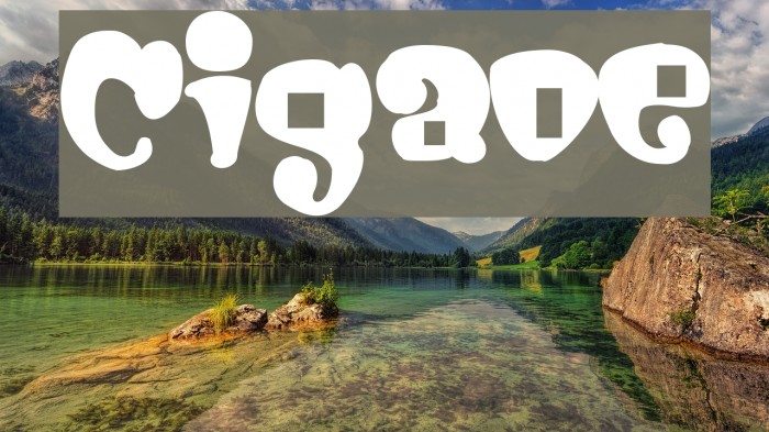 Cigarstore Font examples
