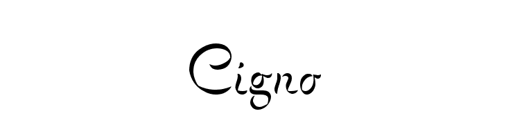 Cigno  免费字体下载