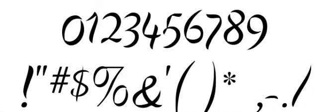 Cigno Font OTHER CHARS