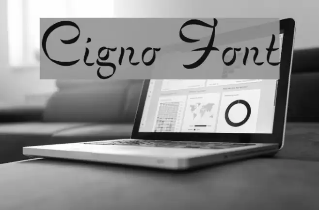 Cigno Font examples