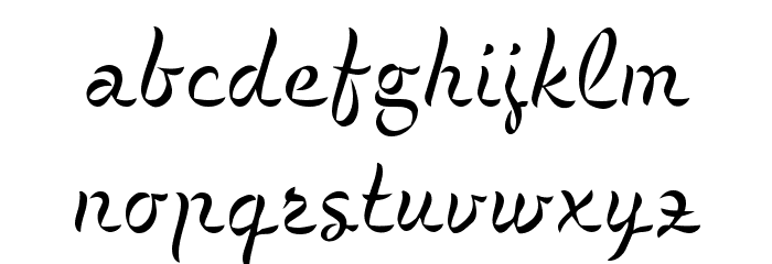 Cigno Font LOWERCASE
