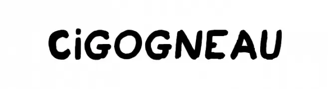 Cigogneau  Frei Schriftart Herunterladen