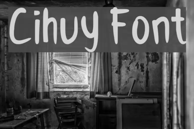 Cihuy Font examples
