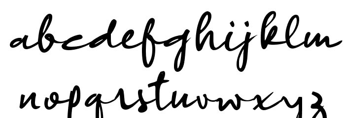 Cikal Bakal Font LOWERCASE
