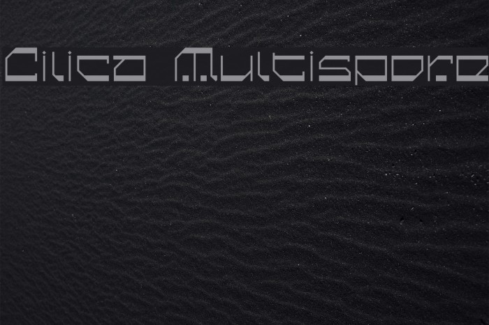Cilica Multispore Font examples