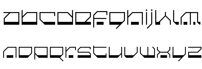 Cilica Spore Font LOWERCASE