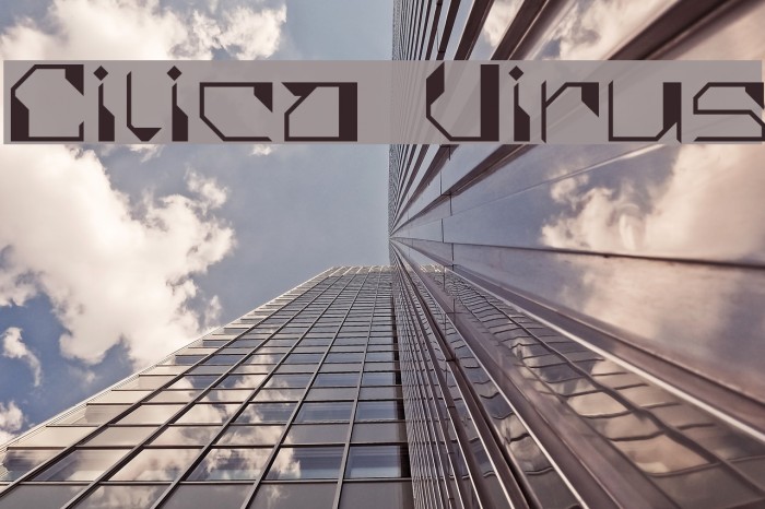 Cilica Virus Font examples
