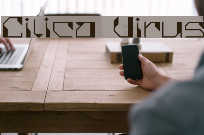 Cilica Virus Font examples