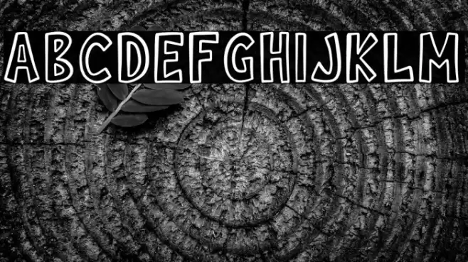 Cilok There Outline Font examples