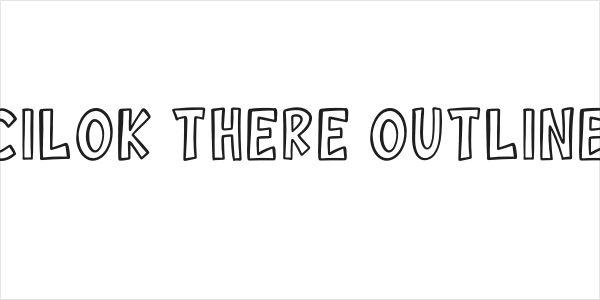 Cilok There Outline Logo