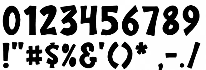 Cilok There Font OTHER CHARS