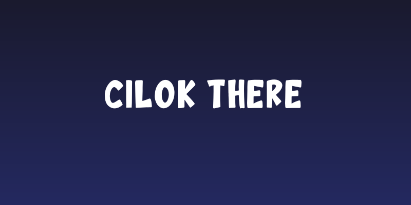 Cilok There Social Header