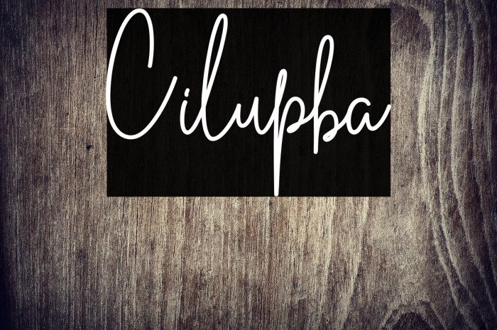 Cilupba Example 2