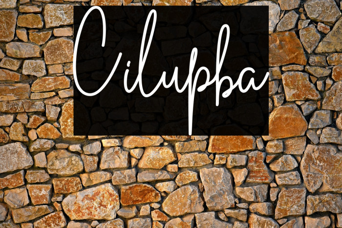 Cilupba Example 3