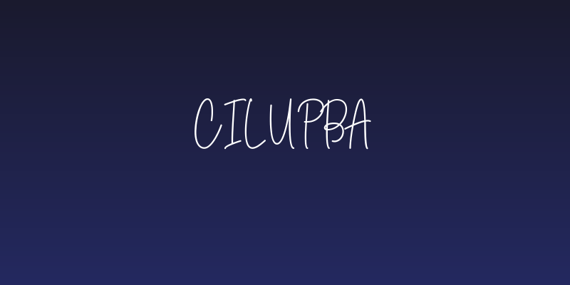 Cilupba Social Header