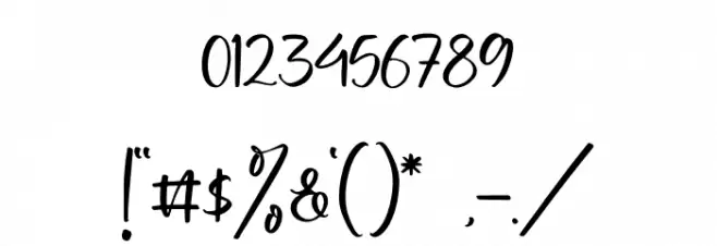 Cimbrella Font OTHER CHARS