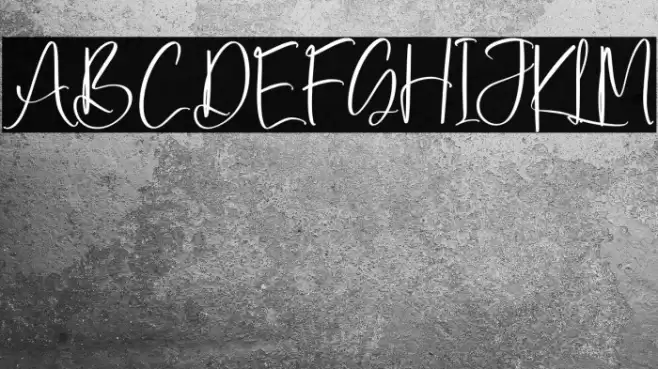 Cimbrella Font examples