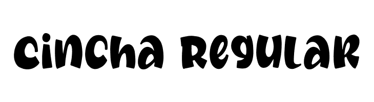 Cincha Regular 字体