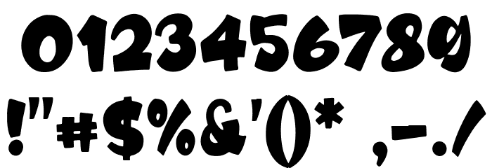 Cincha Regular Font OTHER CHARS