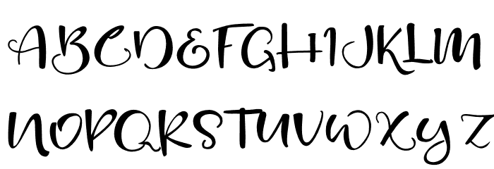 Cinchin Schriftart Groß