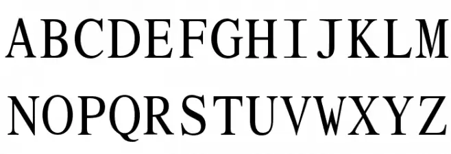 Cincinnatus!` Font Litere mari