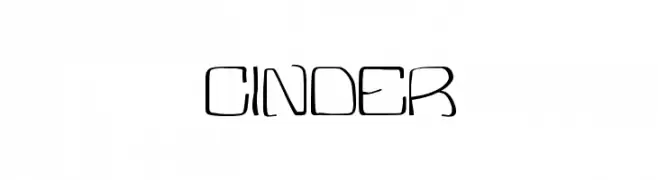 Cinder  Frei Schriftart Herunterladen