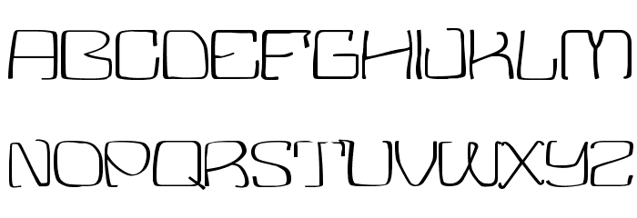Cinder Font LOWERCASE