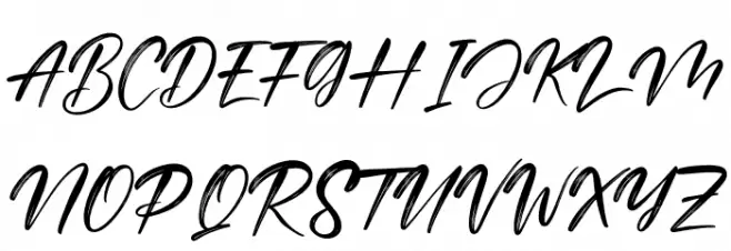 Cinderela Schriftart Groß