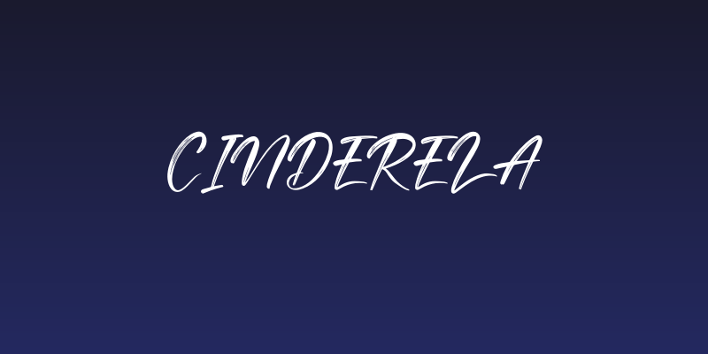 Cinderela Social Header