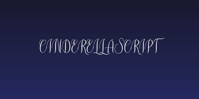 CinderellaScript Social Header