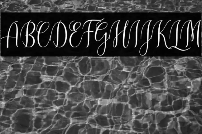 CinderellaScript Font examples