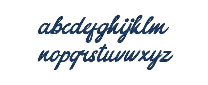 Cindy Julia Italic Lowercase