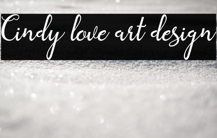 Cindy love art design Example 3