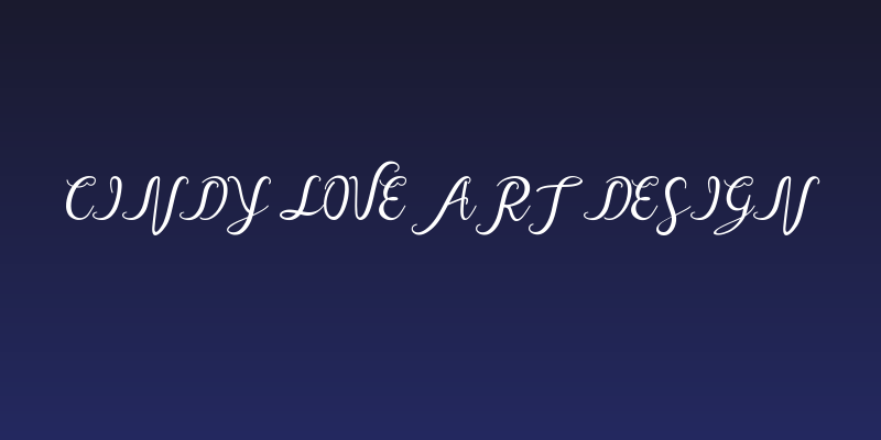Cindy love art design Social Header