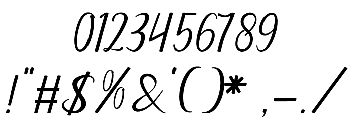Cindylove-artdesign Font OTHER CHARS